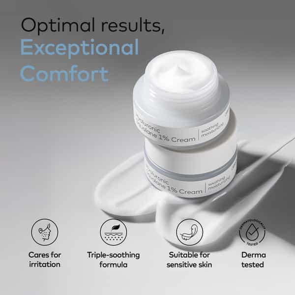 The Face Shop Alltimate Hyaluronic Squalane 1% Cream Korean Day & Night Hydrating Moisturizer - 50Ml