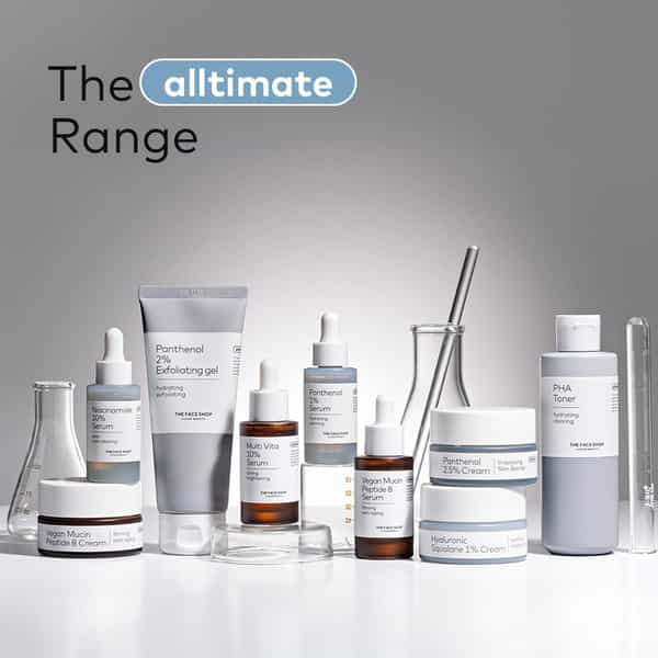 The Face Shop Alltimate Hyaluronic Squalane 1% Cream Korean Day & Night Hydrating Moisturizer - 50Ml