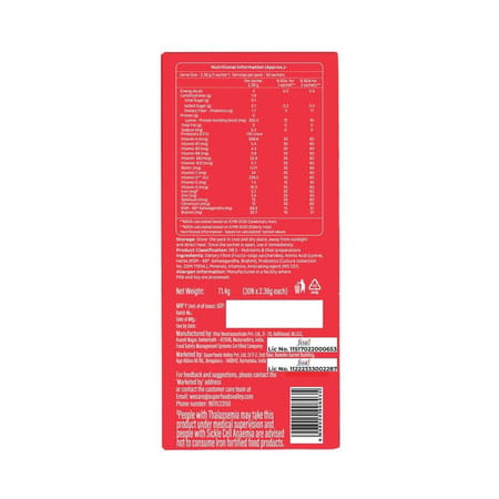 Good Monk Healthy 50+ Nutrition Mix | To Improve Energy | Bone & Gut Health | 60 Sachets