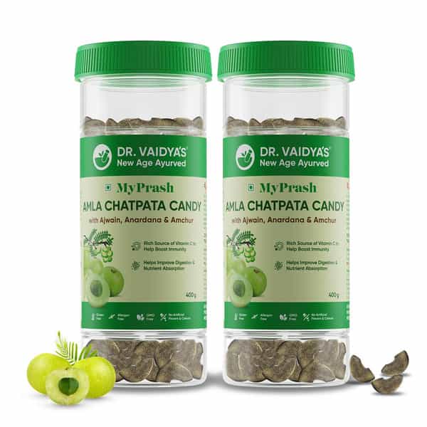 Dr. Vaidya's Myprash Amla Chatpata Candy Pack Of 2