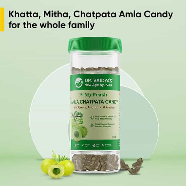 Dr. Vaidya's Myprash Amla Chatpata Candy Pack Of 2