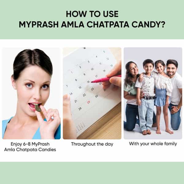 Dr. Vaidya's Myprash Amla Chatpata Candy Pack Of 2