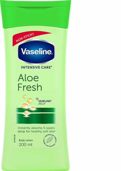 Vaseline Intensive Care Aloe Fresh Body Lotion 200 Ml