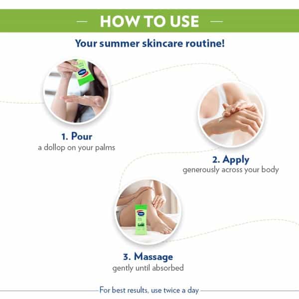 Vaseline Intensive Care Aloe Fresh Body Lotion 200 Ml