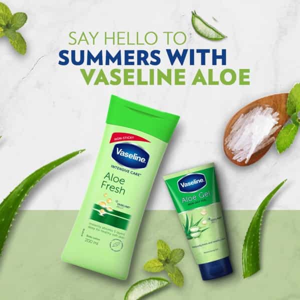 Vaseline Intensive Care Aloe Fresh Body Lotion 200 Ml