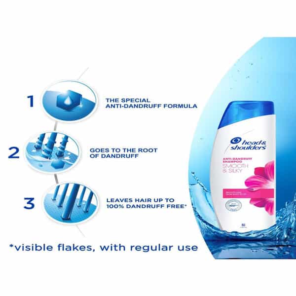 Head & Shoulders Smooth & Silky Shampoo - 72Ml