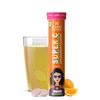 Chicnutrix Super C - Amla Extract & Zinc - Natural Vitamin C For Skin- 20 Tablets - Fizzy Orange