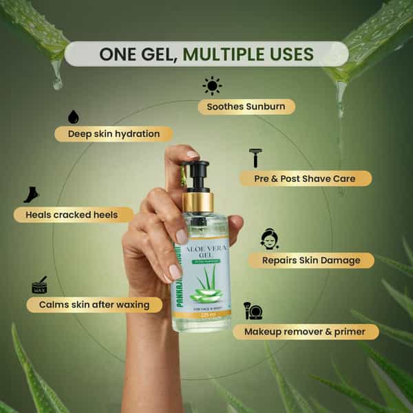 Pankajakasthuri Aloe Gel 225Ml