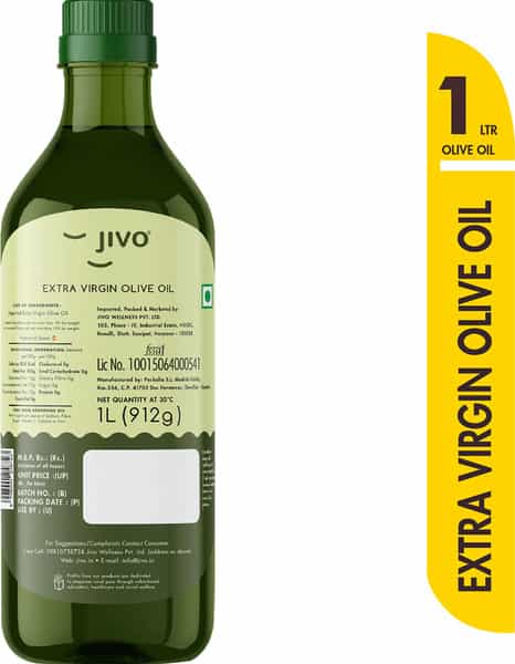 Jivo Extra Virgin Olive Oil For Cooking Dressing And Baking (Pack Of -1L)