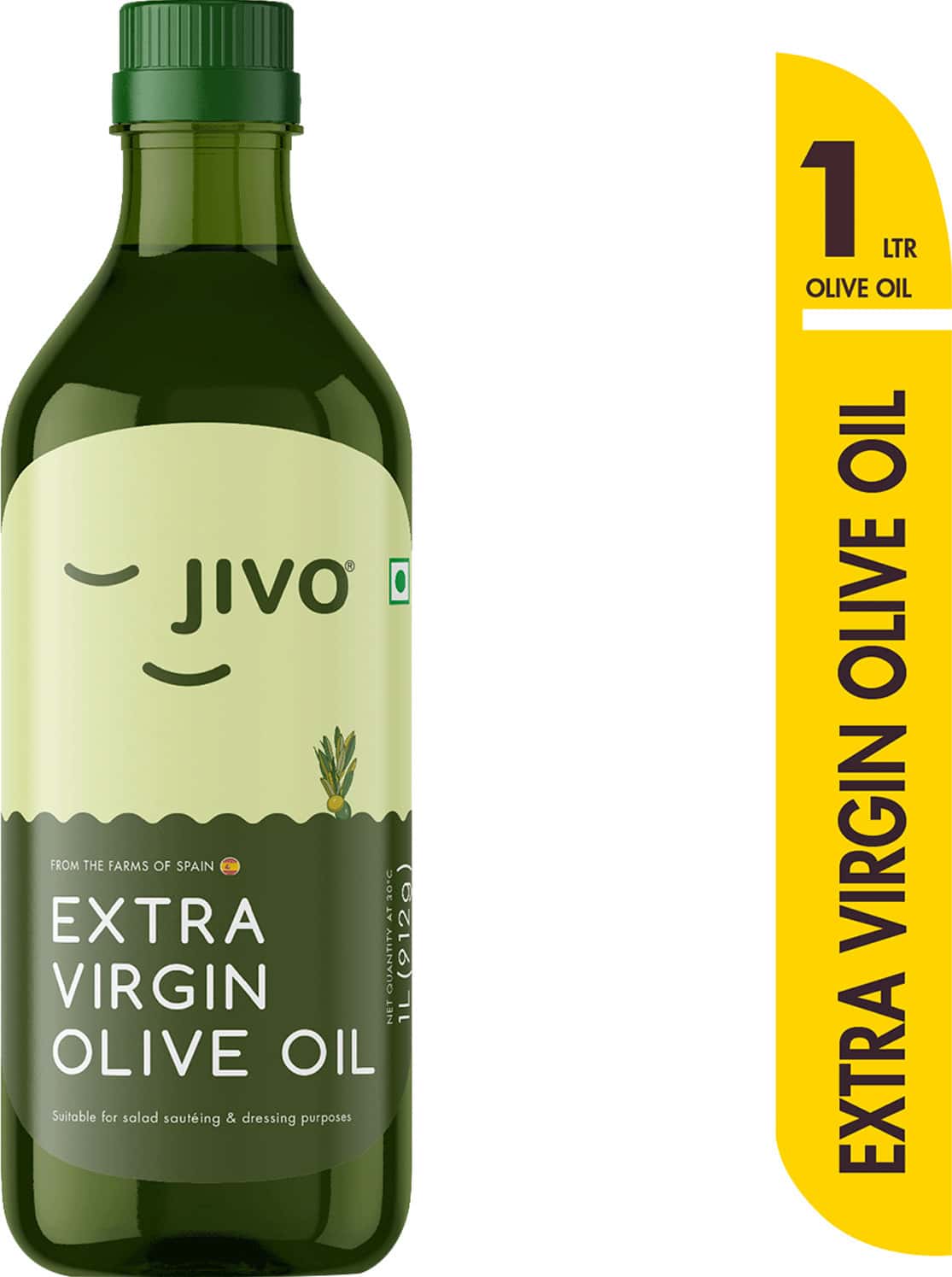 Buy JIVO EXTRA VIRGIN OLIVE OIL FOR COOKING DRESSING AND BAKING (PACK