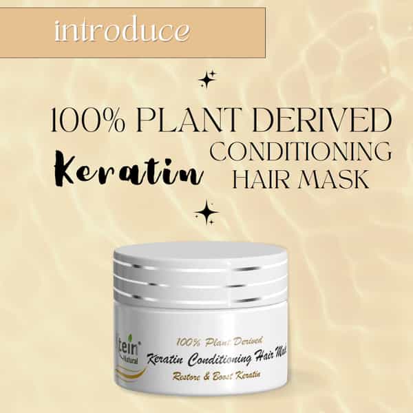 Ktein Natural 100% Plant Derived Keratin Conditioning Hair Mask (100Ml)