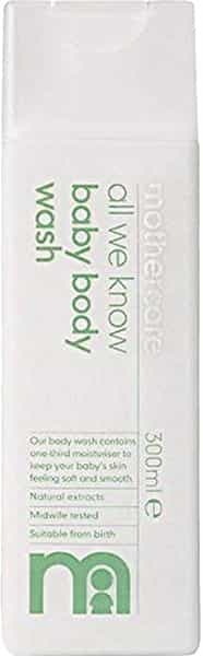 Mothercare All We Know Baby Body Wash And Lotion 600Ml (White) - Set Of 2