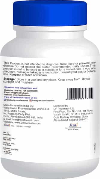 Healthvit Melatonin 10Mg Regulates For Sleep Cycle -60 Tablets