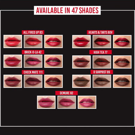 Colorbar Velvet Matte Lipstick- Peach Crush