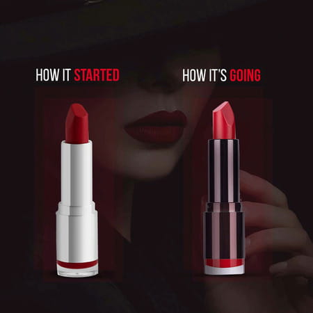 Colorbar Velvet Matte Lipstick- Peach Crush