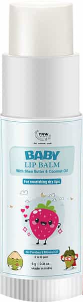 Tnw The Natural Wash Baby Lip Balm For Dry Lips - 6 G