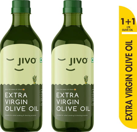 Jivo Extra Virgin Olive Oil For Cooking Dressing And Baking (Pack Of -2l)