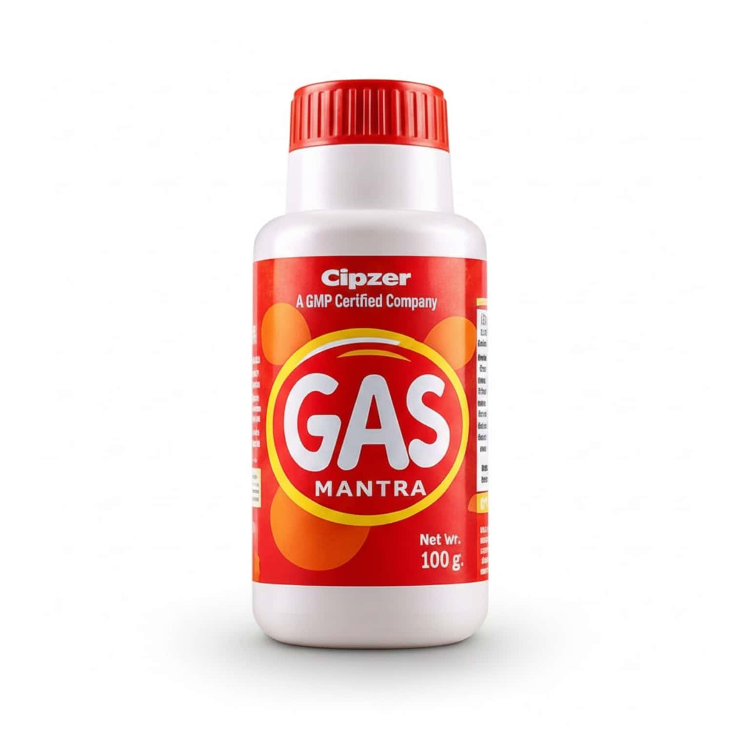Cipzer Gas Mantra Powder | Prevents Gas & Relieves Acid Reflux | 100 G (pack Of 1)