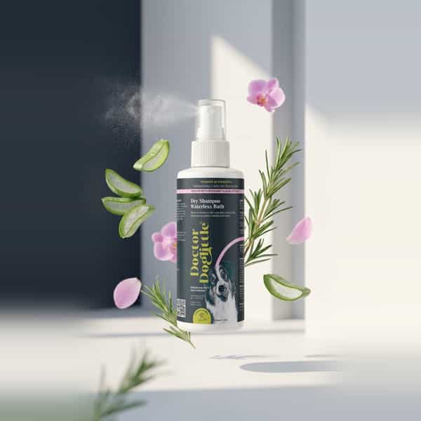 Doctor Doglittle Probiotic Dog Dry Shampoo Spray (100 Ml)
