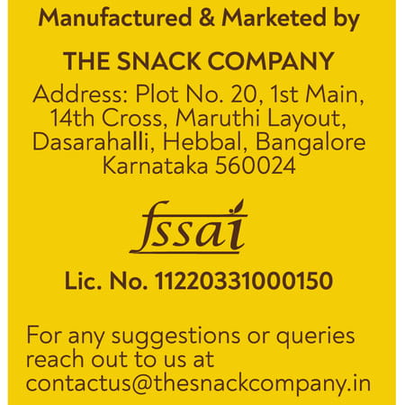 The Snack Company Healthy Oats & Multi Seed - Ginger Turmeric Combo | No Maida (2 X 210 G)