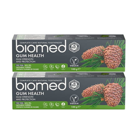 Biomed Completecare Gum Health,gum Strength And Protection Toothpaste - 100gms (pack Of 2), White