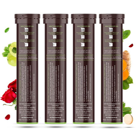 Vegan Greens Relax Calm Unwind Your Day. Calm Daily Stress, Better Mood &Sleep 100 Effer. Watermelon