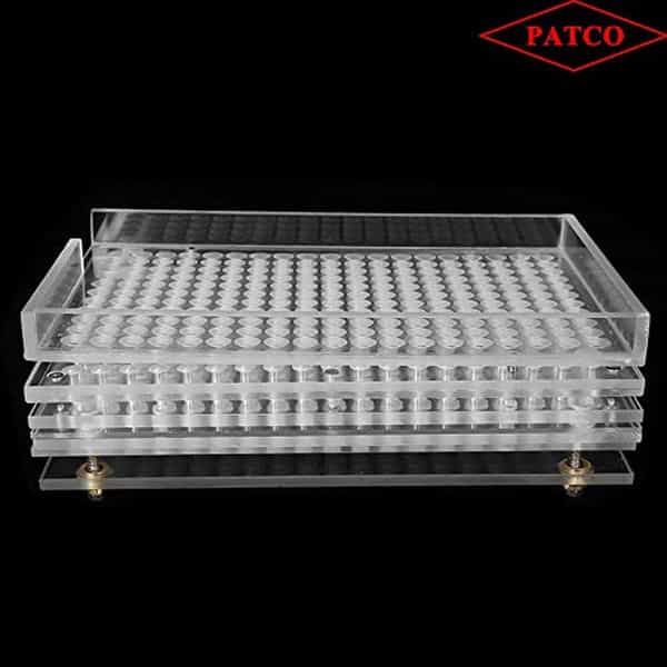 Patco - 400 Holes - Manual Capsule Filling Machine (Size 2 Capsules - 370 Mg Powder Filling)
