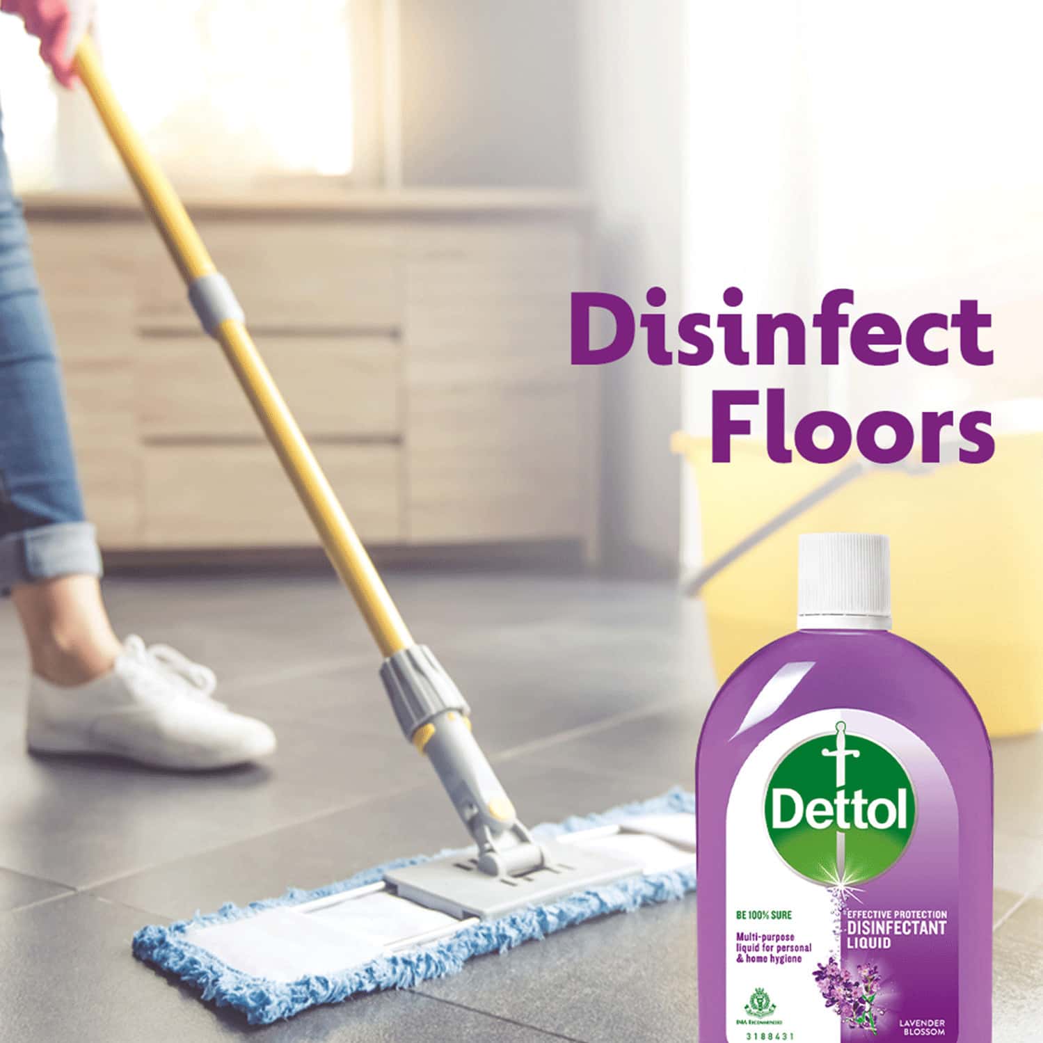 Buy DETTOL LIQUID DISINFECTANT FOR FLOOR CLEANER SURFACE DISINFECTION