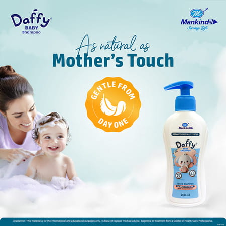 Daffy Ph 5.5 Bottle Of 200Ml Baby Shampoo