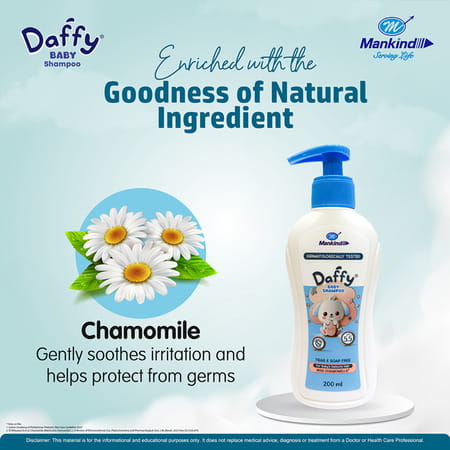 Daffy Ph 5.5 Bottle Of 200Ml Baby Shampoo