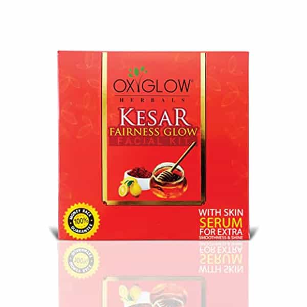 Oxyglow Herbals Kesar Fairness Glow Facial Kit 165 Gram