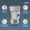 Tynor Knee Wrap (Neoprene) Grey Universal Size 1 Unit