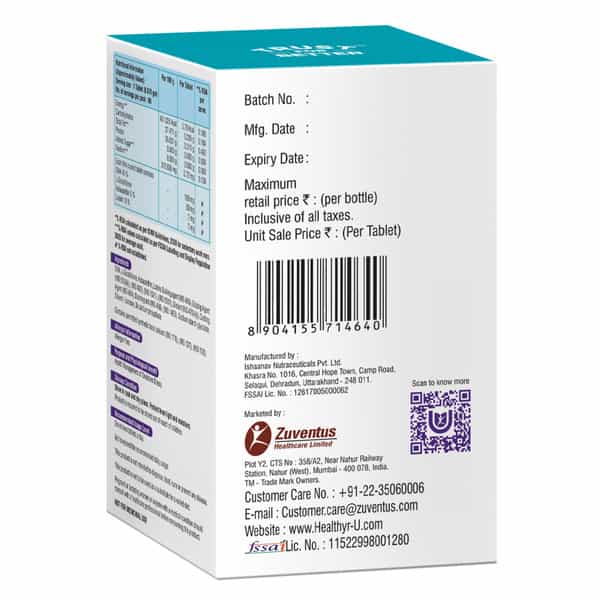 Healthyr-U Eye & Vision Care Bottle Of 60 Tablets