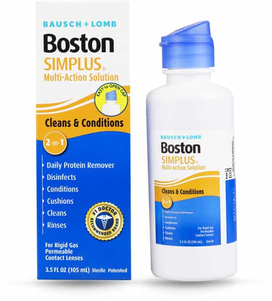 Bausch & Lomb Boston Simplus Multiaction Bottle Of 105 Ml Liquid