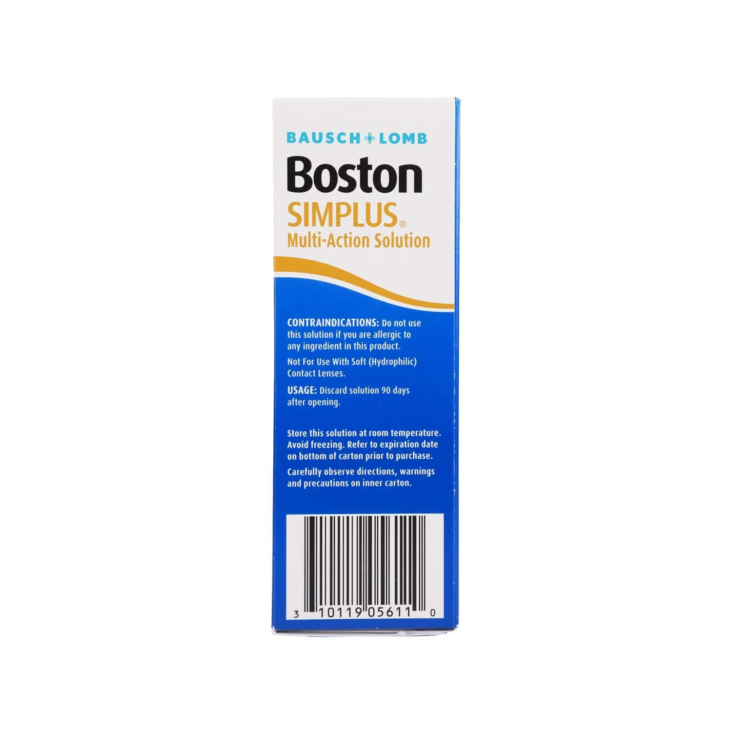 Buy Bausch & Lomb Boston Simplus Multiaction Bottle Of 105 Ml Liquid ...