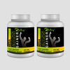 Riffway Mega Mass Gainer Weight Gain Powder | Promote Healthy Digestion & Gut Function (2X200gm)