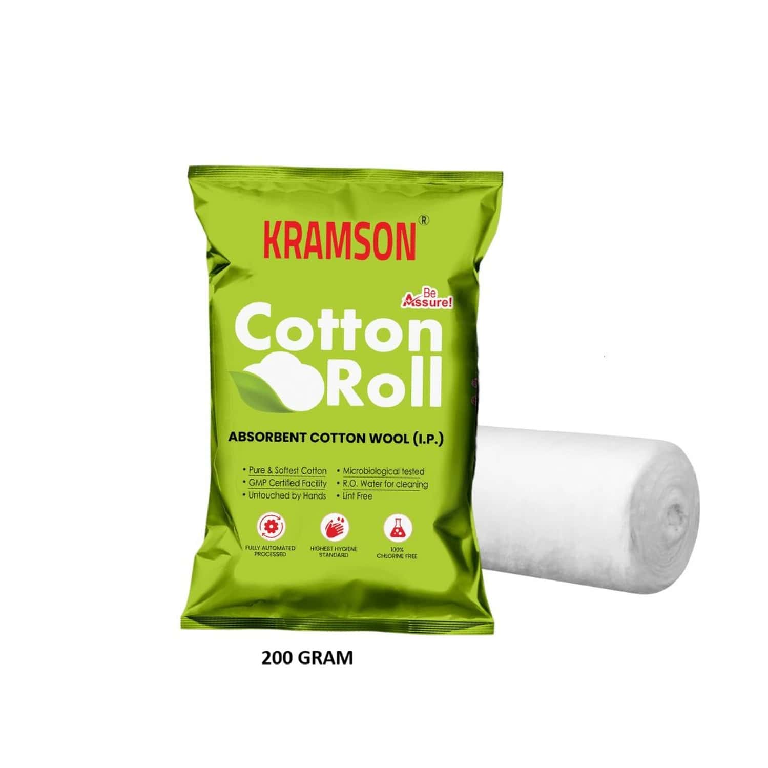 Kramson Absorbent Cotton 200 Gm