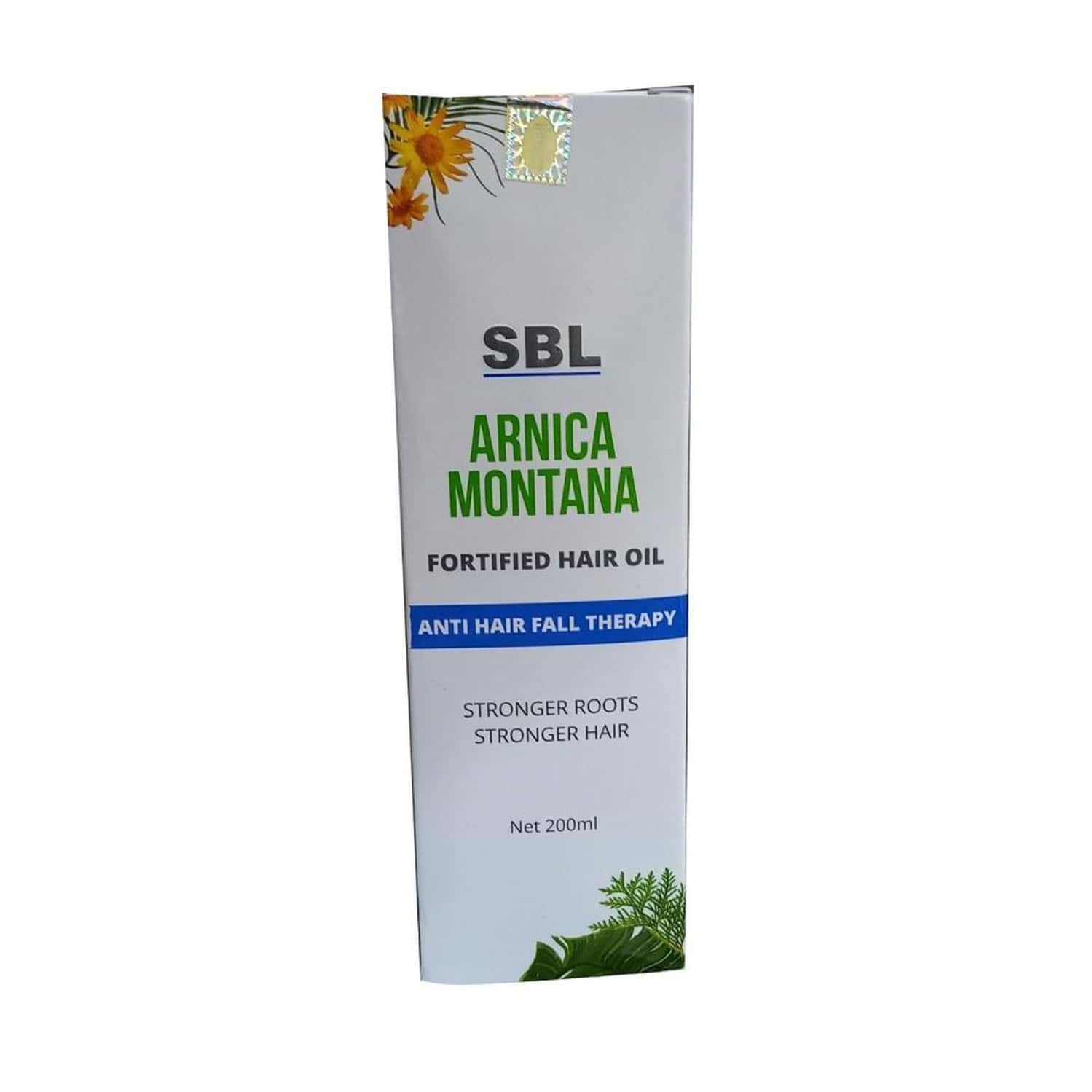 Sbl Arnica Montana Fortified Hair Oil 200 Ml Pack Of 3