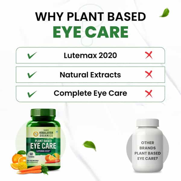 Vlado's Himalayan Organics Plant Based Eye Care Supplement - 60 Tablets