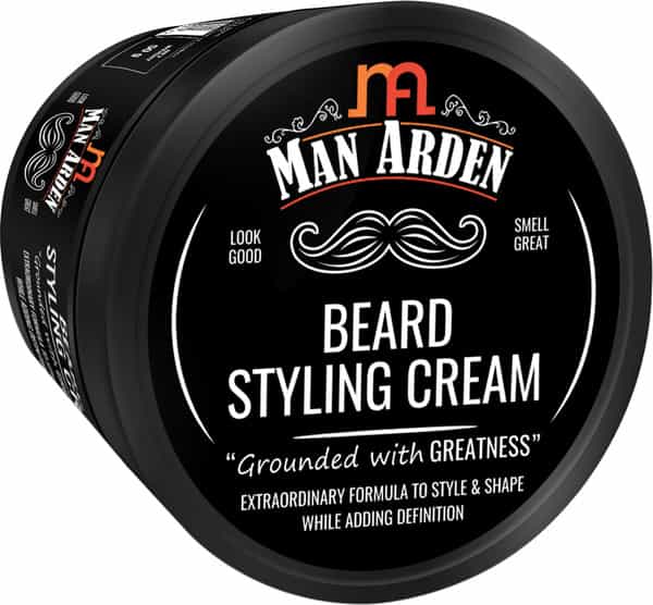 Man Arden Beard Styling Cream 50G - With Shea Butter Aloe Vera Olive Oil