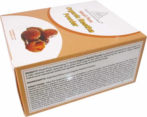 Khadi Pure Herbal Reetha Powder - 80G