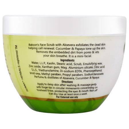 Baksons Face Scrub 125 Gm