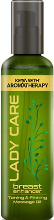 Keya Seth Aromatherapy Lady Care Breast Enhancing Toning Firming Massage Oil For Women 120ml