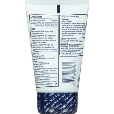 Aquaphor Baby Healing Oinment Skin Protectant Reliefs Diaper Rash 3 Oz 85 Gm