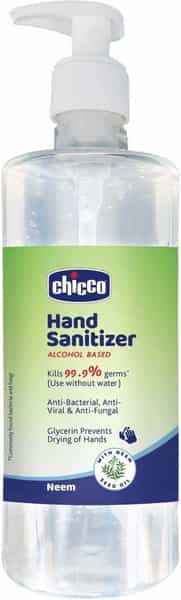 Chicco Baby Hand Sanitizer Neem - 200Ml