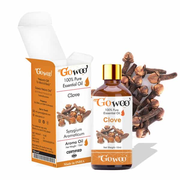 Pack Of 2 Clove Bud Essential Oil And Papaya Seed Carrier Oil - 100% Natural Cold Pressed