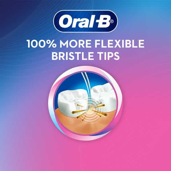Oral-B Sensitive & Gums Extra Soft Precision Clean Toothbrush (Buy 2 Ge 2 Free)