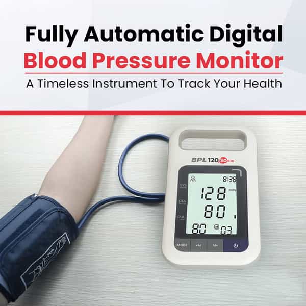 Bpl Medical Technologies 120/80 B20 Blood Pressure Monitor (White)