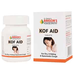 Baksons Homoeopathy Kof Aid Tablet 75 No's