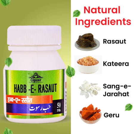 Cipzer Habbe Rasaut 50 Pills | Supports Anorectal Comfort| Digestive Health & Overall Wellness
